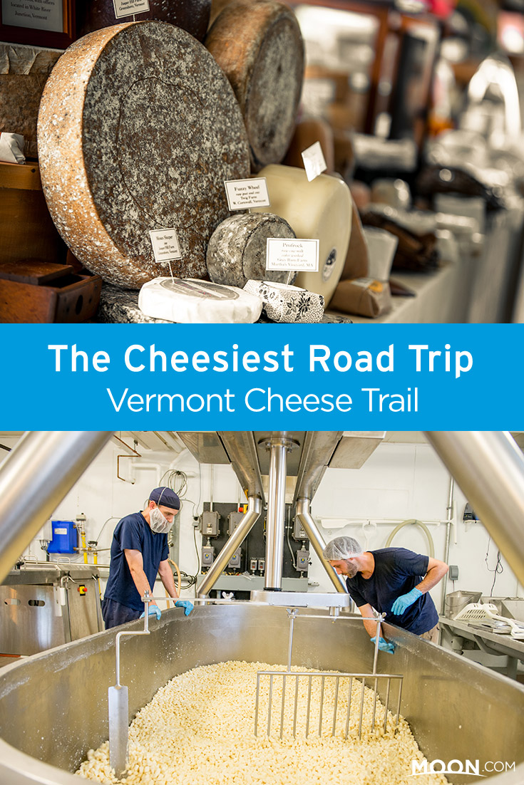Take a road trip along the Vermont Cheese Trail: these eight classic New England towns offer some of the best wheels and wedges. #cheese #vermont #newengland