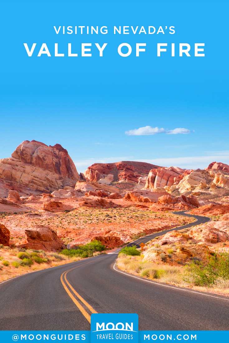 Valley of Fire State Park Pinterest graphic