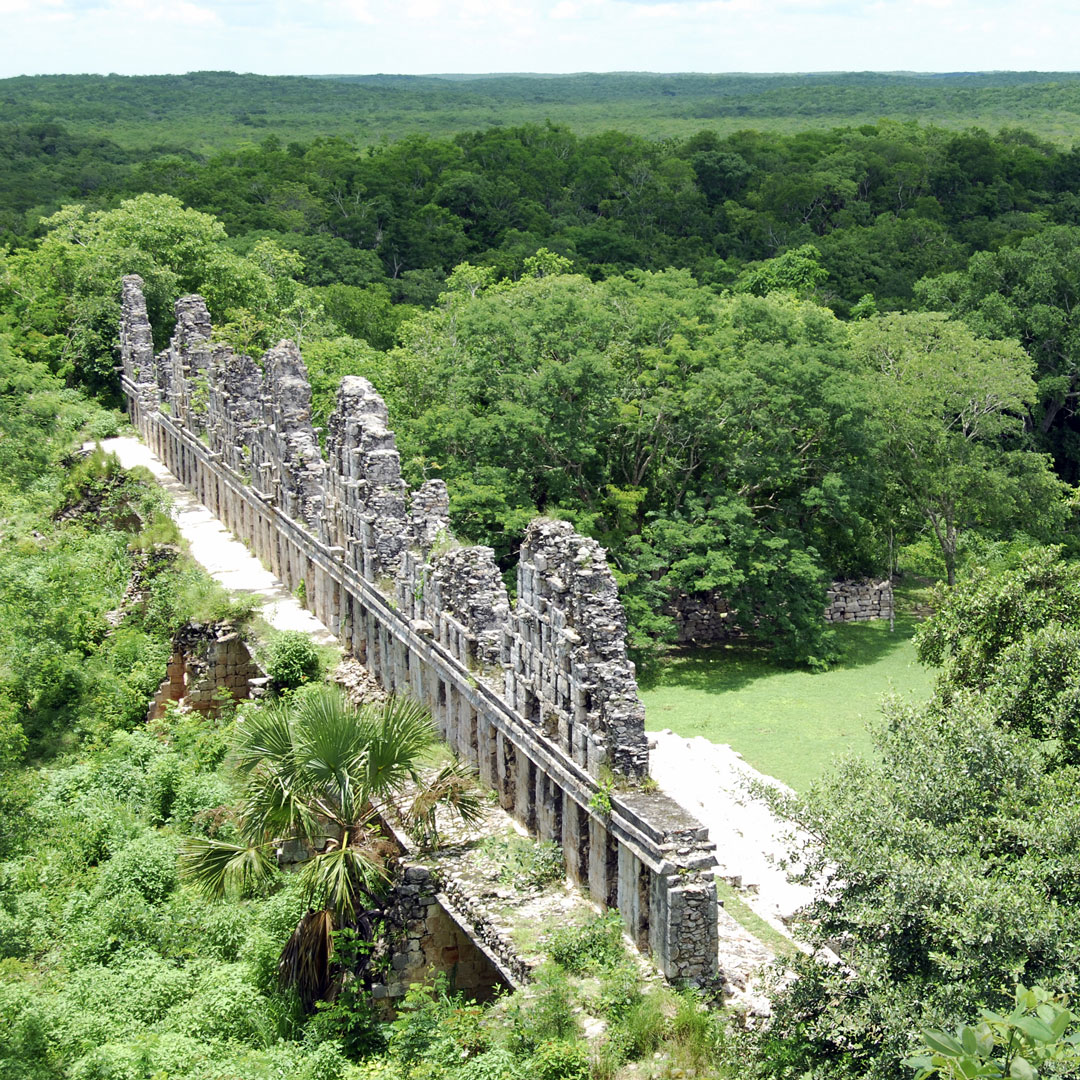 maya ruins of Uxmal
