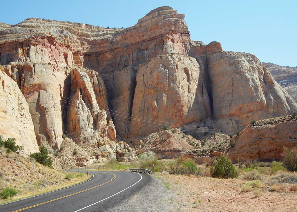 Notom-Bullfrog Road in Capitol Reef National Park