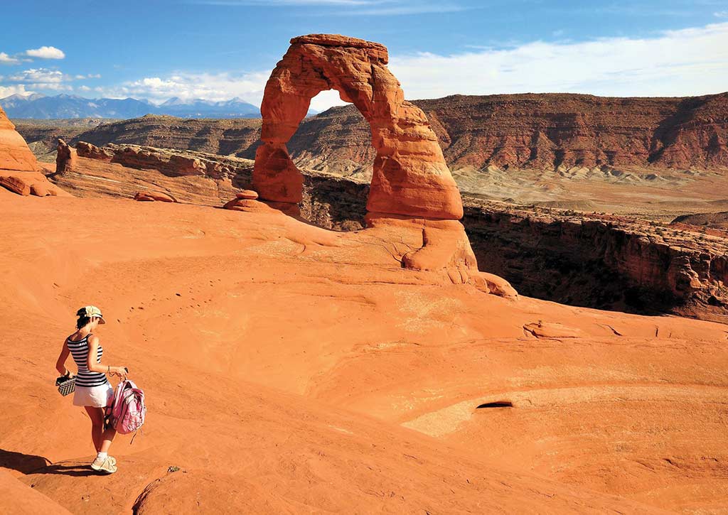 view of Delicate Arch in Utah