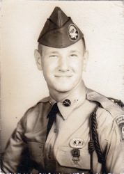 Photo of Bill Dalton in his army uniform