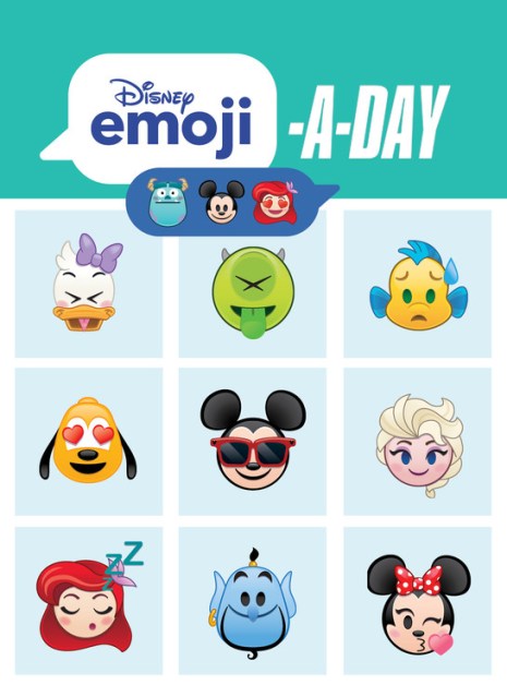 Disney Emoji-a-Day Flip Book
