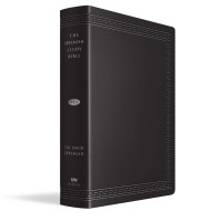 The Jeremiah Study Bible, NKJV Large Print Edition, Black LeatherLuxe®