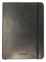 The Celtic Cross Essential Journal (Black LeatherLuxe®)