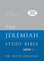 The Jeremiah Study Bible, NIV (Large Print Edition, Hardcover)
