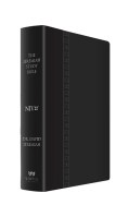 The Jeremiah Study Bible, NIV (Large Print Edition, Black w/ Burnished Edges) Leatherluxe