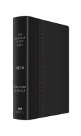 The Jeremiah Study Bible, NIV (Large Print, Black W/ Burnished Edges) Leatherluxe W/Thumb index
