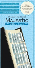 Majestic Floral-Edged Bible Tabs