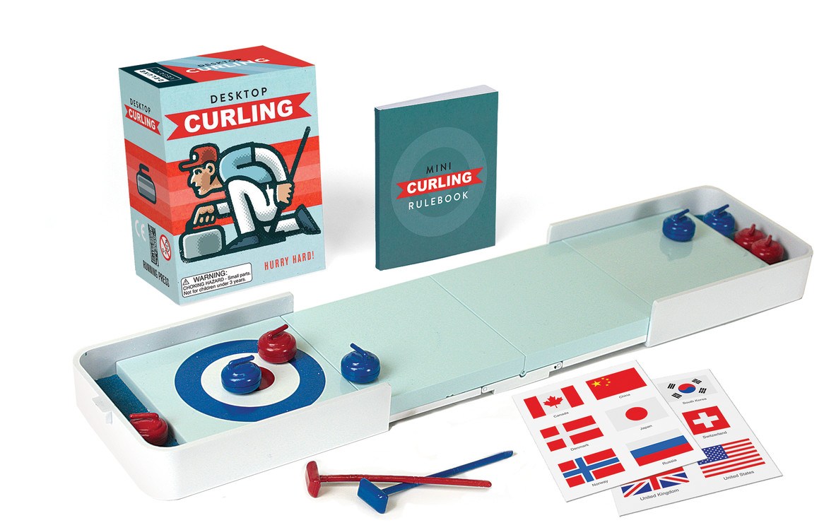 Basic Curling Book Desktop Curling by Nick Perilli | Hachette Book Group