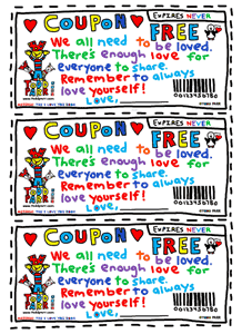Todd Parr Thank You Coupons