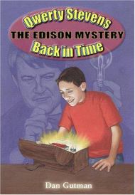 Qwerty Stevens Back in Time: The Edison Mystery (Book Cover)