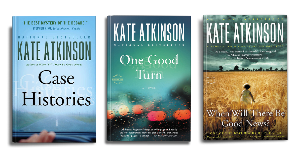 Kate Atkinson's Jackson Brodie Series in Order Novel Suspects Featured Image