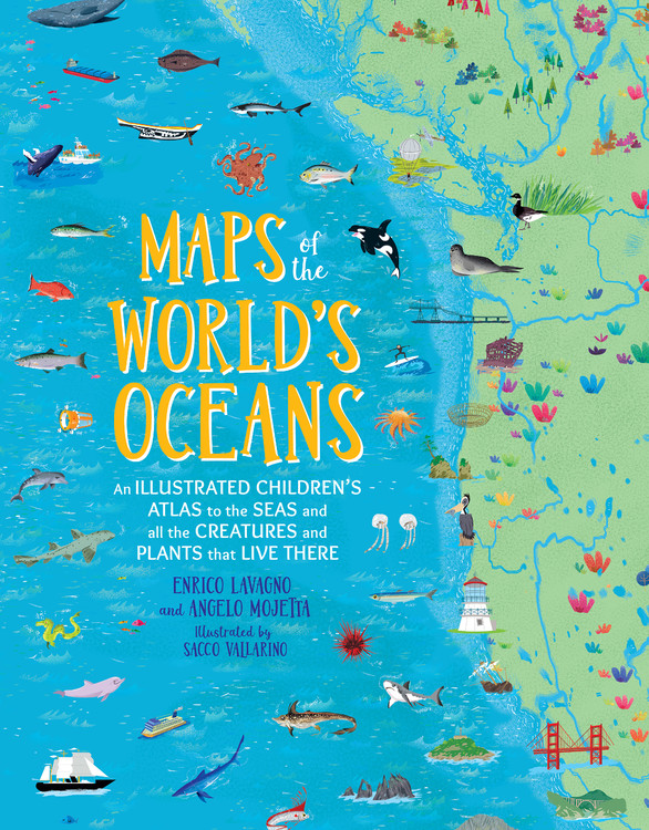 Maps　Book　Oceans　Hachette　by　of　Lavagno　Enrico　the　World's　Group