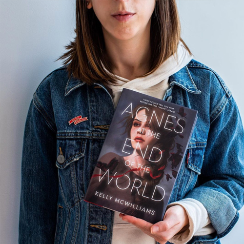 NOVL - Instagram image of book cover for 'Agnes at the End of the World' by Kelly McWilliams