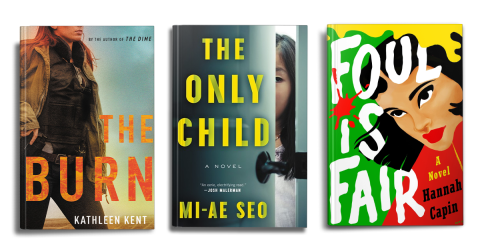 Book Jackets for The Brun, The Only Child, and Foul is Fair