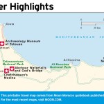 travel map of tangier sights
