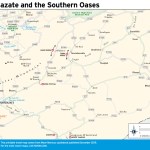 travel map of Ouarzazate and the Southern Oases