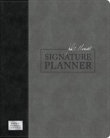 John C. Maxwell Signature Planner (Gray/Black LeatherLuxe®)