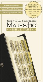 Majestic Traditional Gold-Edged Bible Tabs
