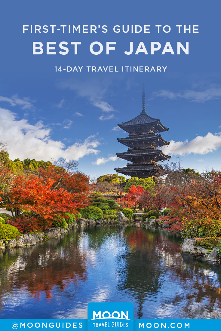 best of japan itinerary pinterest graphic