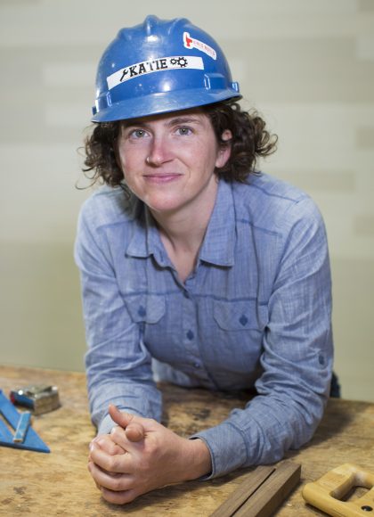 Katie Hughes, author, founder of Girls Build