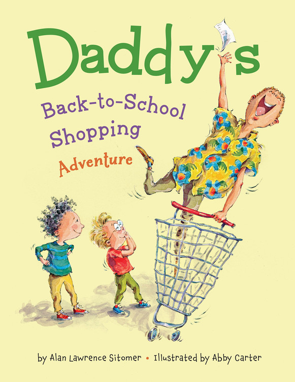 Alan Lawrence. Alan Lawrence Bloomers. Daddy's back. Book about School written by child. Dad is back