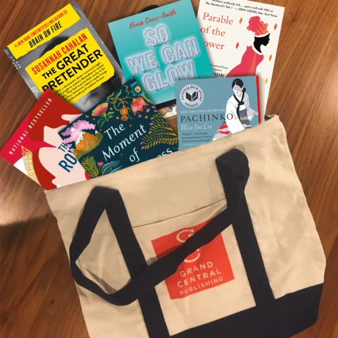 Grand Central Tote Bag Full of Books