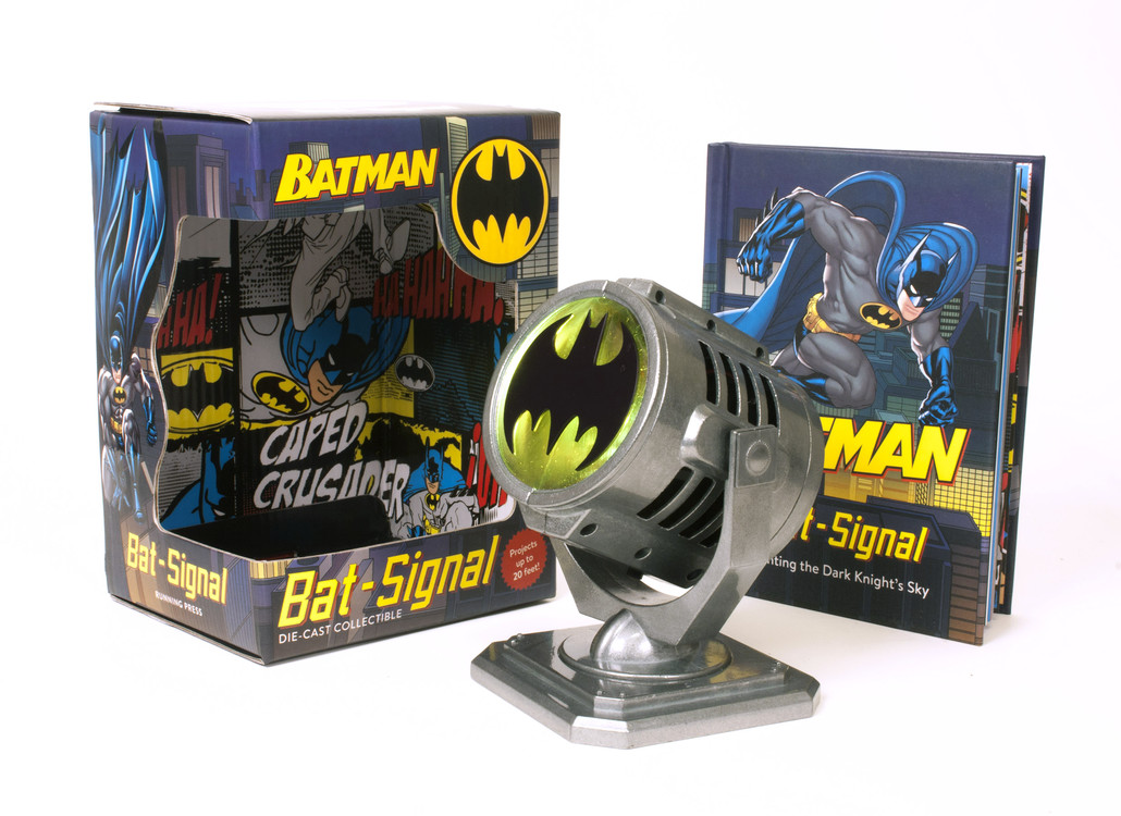 Batman: Metal Die-Cast Bat-Signal by Running Press | Hachette Book Group