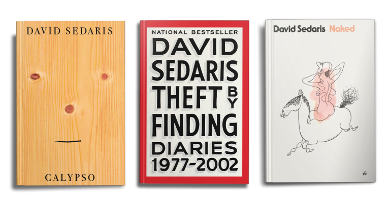 three books by David Sedaris