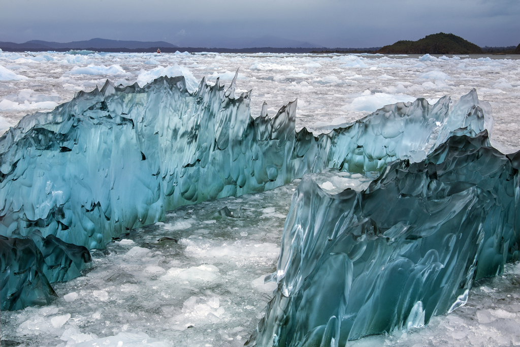 Photo of Parque Nacional Laguna San Rafael in Chile with glaciers