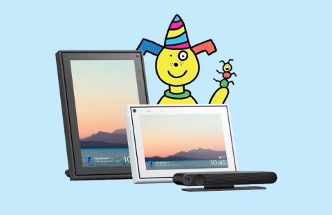 Image of Facebook Portal devices and Otto