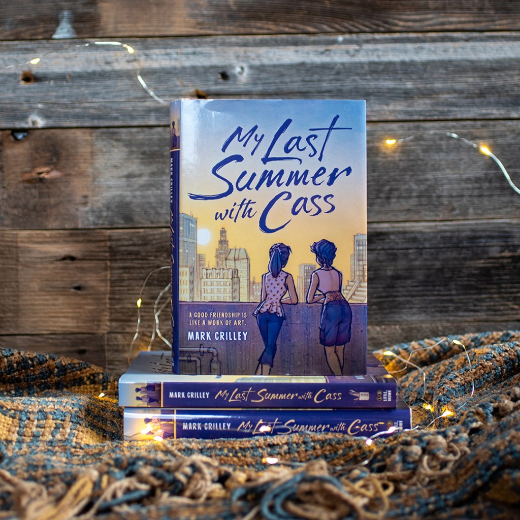 Instagram image of the book "My Last Summer with Cass" by Mark Crilley