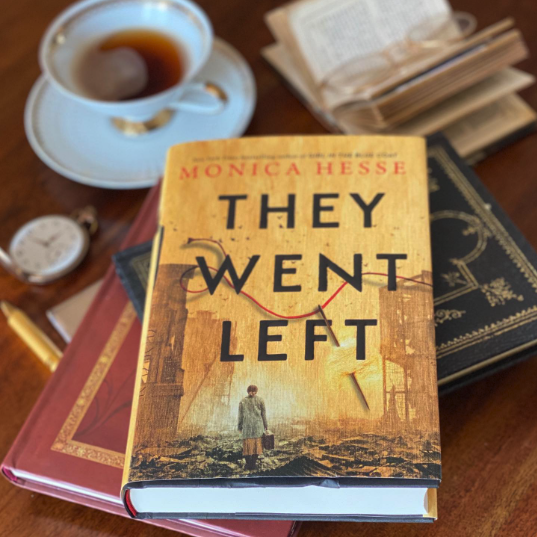 NOVL - Instagram image of book cover for 'They Went Left' by Monica Hesse