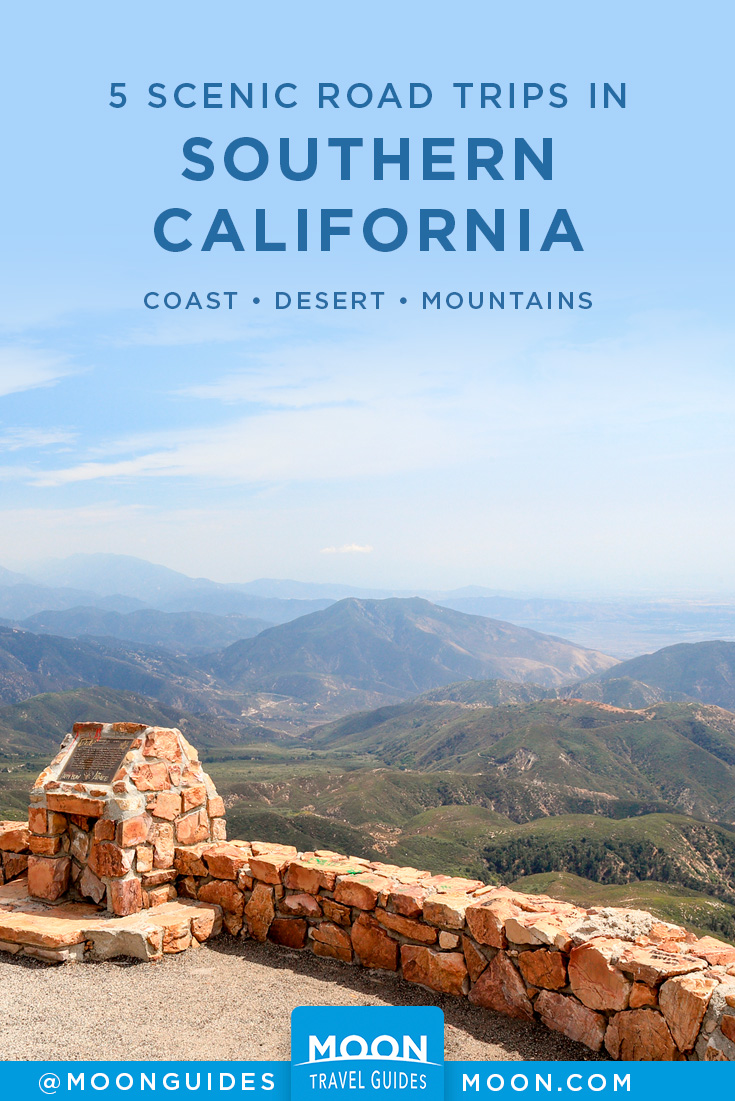 southern california scenic road trip ideas pinterest graphic
