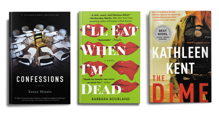 three crime fiction novels