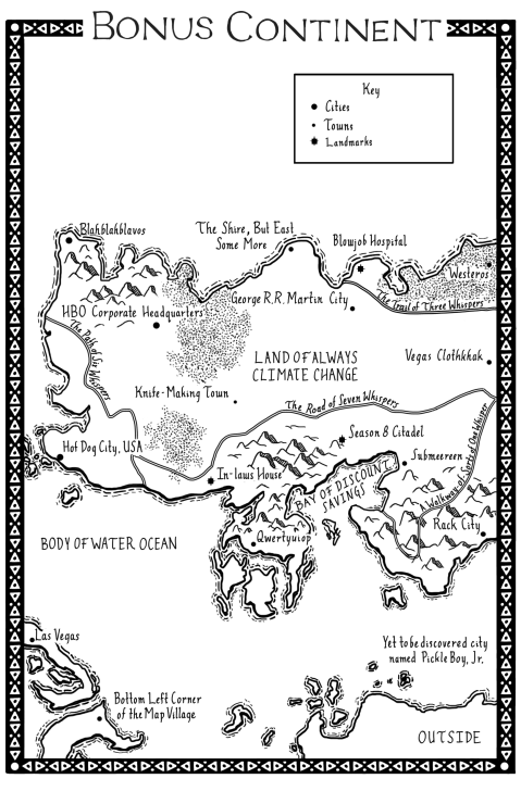 Lame of Thrones - Map 2