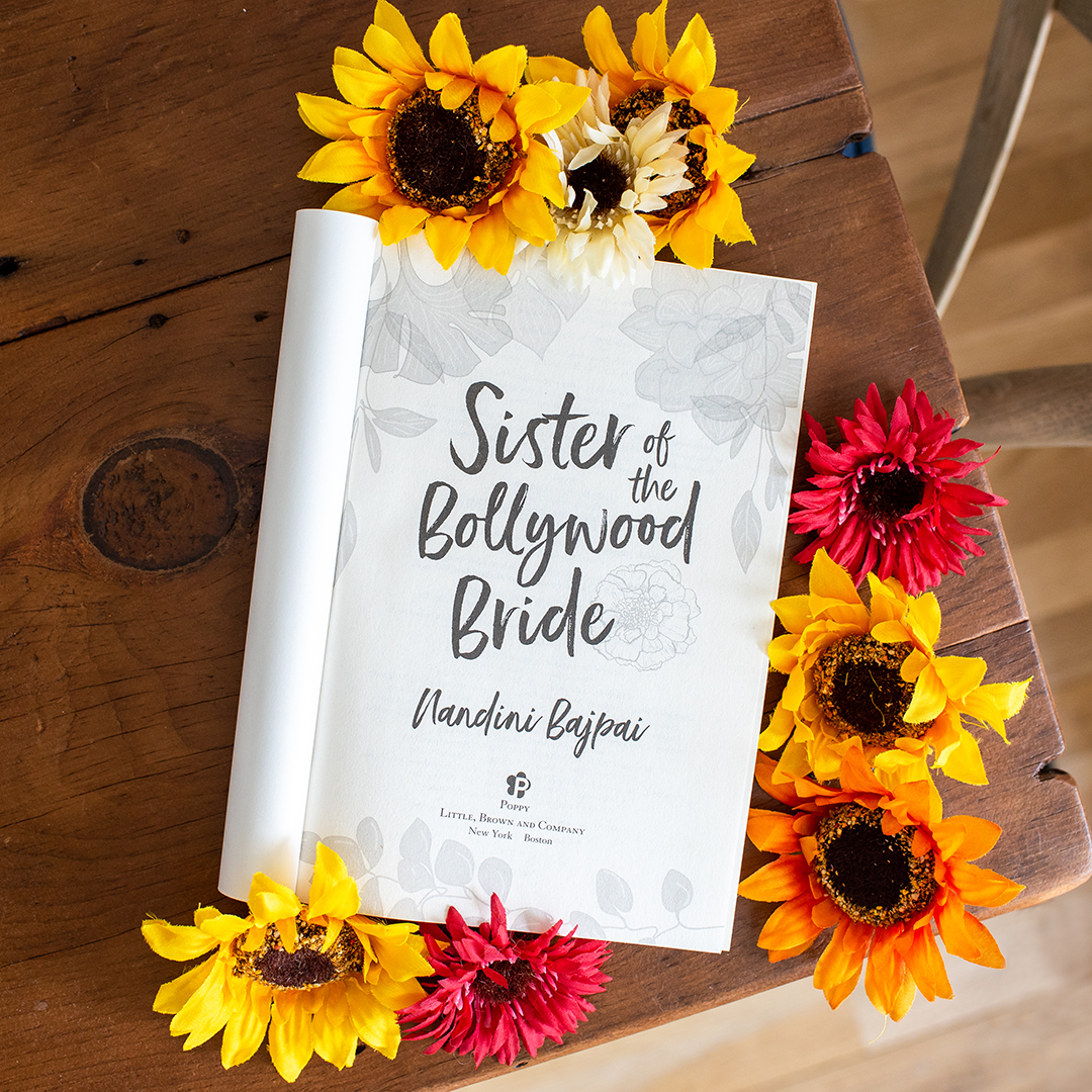 Instagram image of the book "Sister of the Bollywood Bride" by Nandini Bajpai