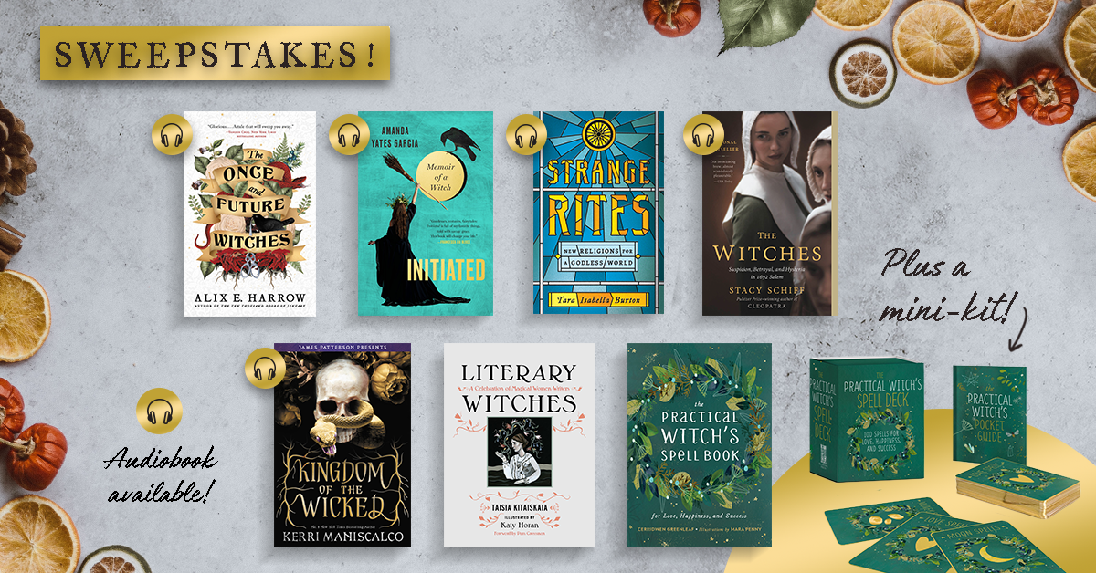 Witchy Reads Sweeptakes Book Covers