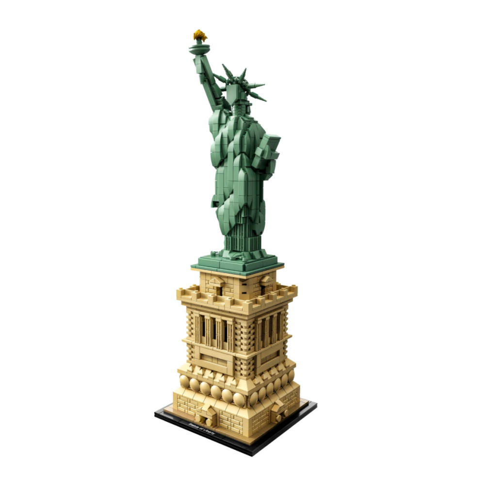a photo of the LEGO Statue of Liberty Design