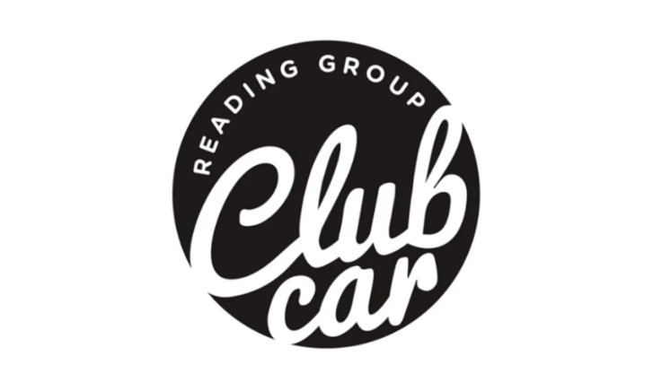 Reading Group Club Car in a black circle