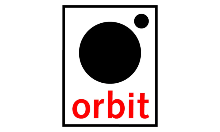 Orbit icon on a white background