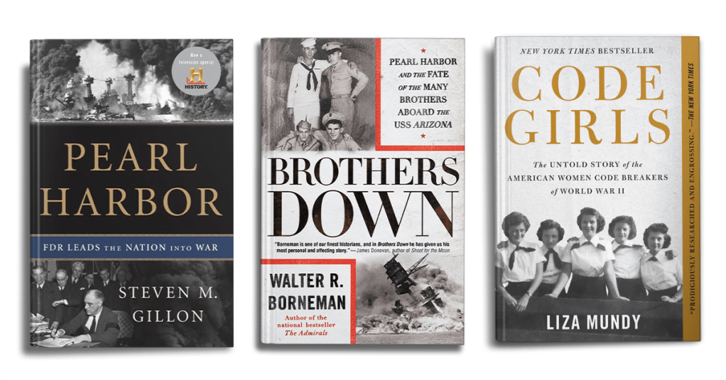 three Pearl Harbor books in a row