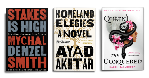 three award-winning books in a row