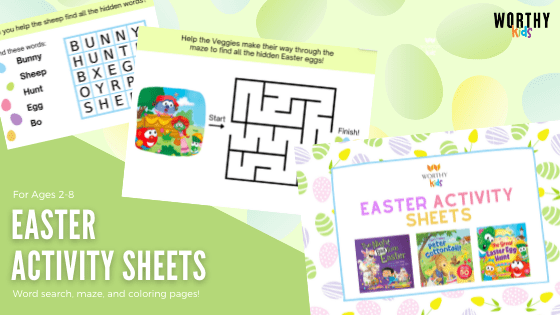 Easter Activity Sheets (Ages 2-8)