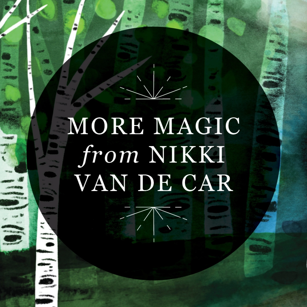 RP Mystic - Graphic image leading to 'More Magic from Nikki Van De Car' Category page