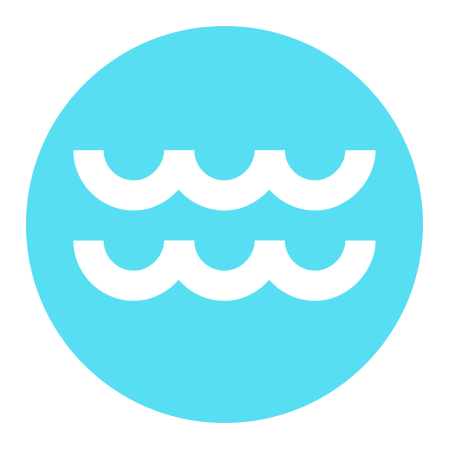 NOVL - Illustrated icon depicting the sign for Aquarius