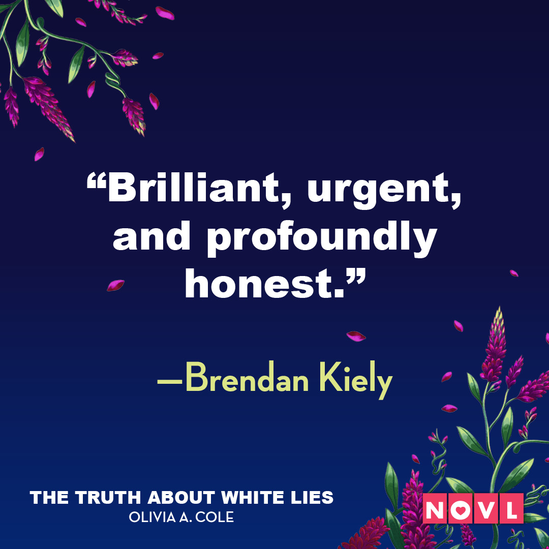 NOVL - Quote graphic saying "Brilliant, urgent, and profoundly honest." - Brendan Kiely