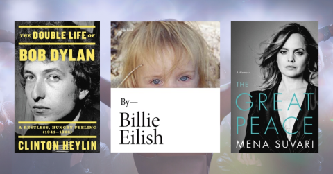 3 Celebrity Stories on a Background with a Celebrity