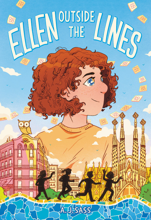 A.　by　Hachette　Ellen　Sass　Outside　Group　the　Lines　J.　Book